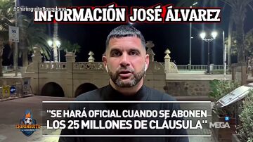 José Álvarez: "Joan García ya ha firmado con el Barça"  