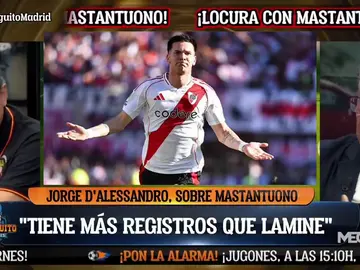 La explicación de Jorge D'Alessandro del porqué Mastantuono es mejor que Lamine La explicación de Jorge D'Alessandro del porqué Mastantuono es mejor que Lamine