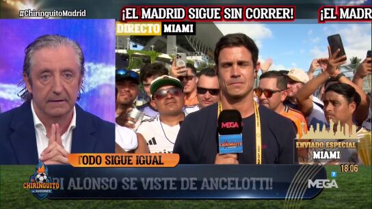 Pedrerol: &ldquo;&iexcl;Vinicius sigue de vacaciones!&rdquo; 