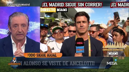 Pedrerol: “¡Vinicius sigue de vacaciones!”
Pedrerol: “¡Vinicius sigue de vacaciones!”