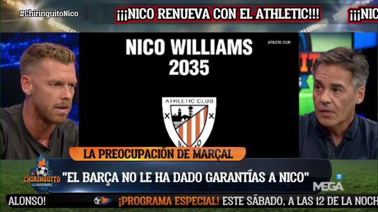  Jota: &ldquo;Nico le dijo a sus amigos que quiere jugar en el Bar&ccedil;a&rdquo; 