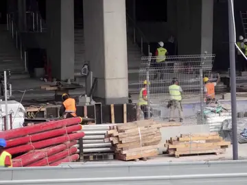 Así se encuentra el Camp Nou hoy en día Así se encuentra el Camp Nou hoy en día