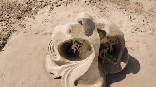 Thomas y Alex conquistan de nuevo el Desaf&iacute;o en la arena con una obra surrealista arriesgadaa obra surrealista