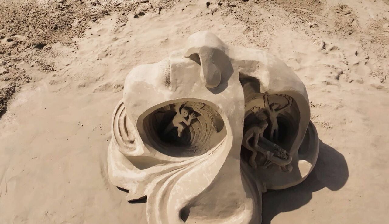 Thomas y Alex conquistan de nuevo el Desaf&iacute;o en la arena con una obra surrealista arriesgada