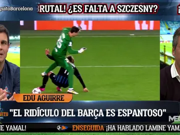 Edu Aguirre: “Es una vergüenza” Edu Aguirre: “Es una vergüenza”