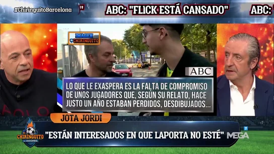Fran Garrido: "Esta defensa del Barça no está capacitada para tirar la línea desde el medio del campo" Fran Garrido: "Esta defensa del Barça no está capacitada para tirar la línea desde el medio del campo"