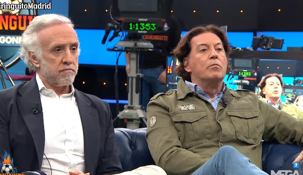 Eduardo Inda y Pipi Estrada