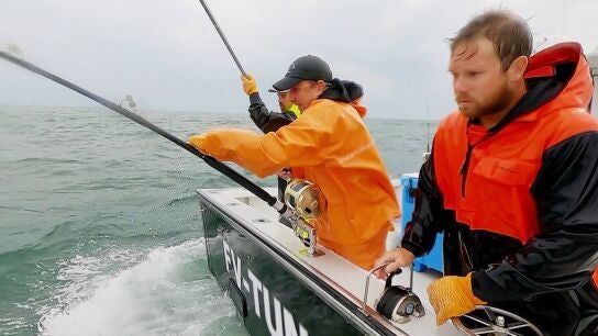 Pesca extrema - &iquest;C&oacute;mo es pescar con rachas de viento de 25 nudos?