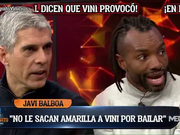 Javi Balboa: "A Vini no le sacan amarilla por bailar" Javi Balboa: "A Vini no le sacan amarilla por bailar"