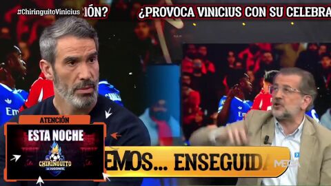 &iexcl;Brutal cara a cara por Vinicius!