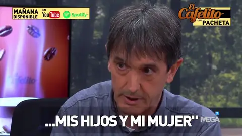 José Rojo Martín 'Pacheta', este jueves en 'El Cafelito de Josep Pedrerol' José Rojo Martín 'Pacheta', este jueves en 'El Cafelito de Josep Pedrerol'