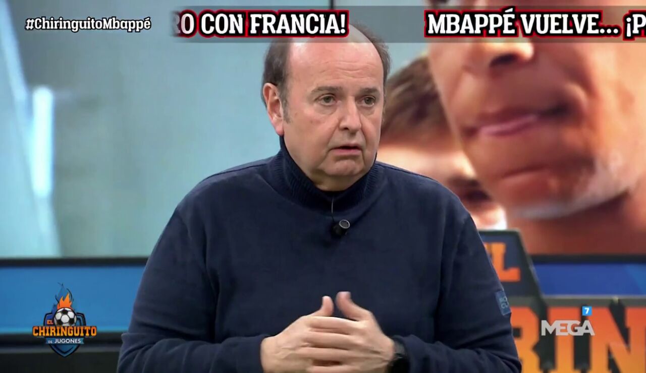 Juanma Rodr&iacute;guez, m&aacute;s duro que nunca con Mbapp&eacute;