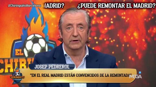 Pedrerol: "En el Madrid est&aacute;n convencidos de..."