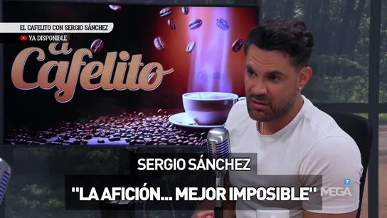 Sergio Sánchez, en El Cafelito: "El Málaga era un sueño" Sergio Sánchez, en El Cafelito: "El Málaga era un sueño"