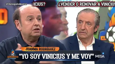 Juanma Rodríguez: “Soy Vinicius y me voy”
Juanma Rodríguez: “Soy Vinicius y me voy”