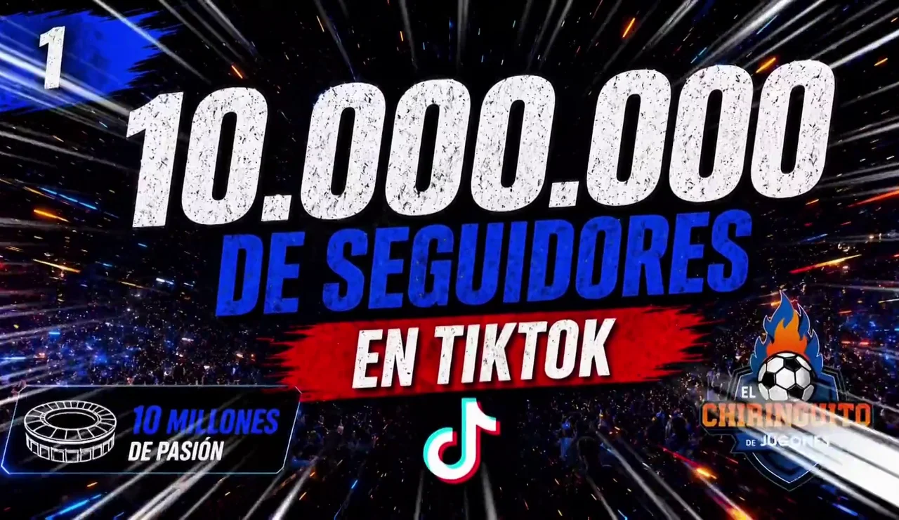 Ya somos 10 millones de seguidores en TikTok