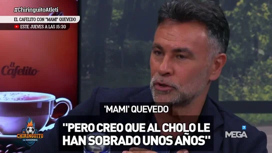 'Mami' Quevedo, este jueves en 'El Cafelito de Josep Pedrerol' 'Mami' Quevedo, este jueves en 'El Cafelito de Josep Pedrerol'