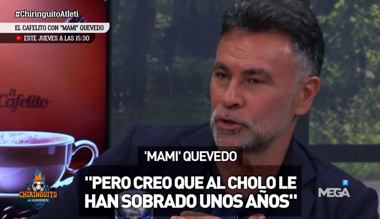 'Mami' Quevedo, este jueves en 'El Cafelito de Josep Pedrerol'
