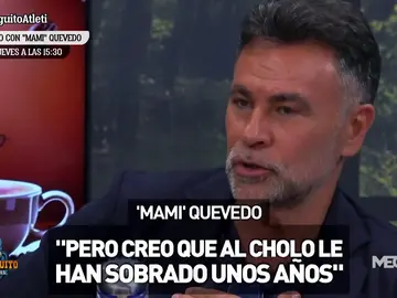 'Mami' Quevedo, este jueves en 'El Cafelito de Josep Pedrerol' 'Mami' Quevedo, este jueves en 'El Cafelito de Josep Pedrerol'