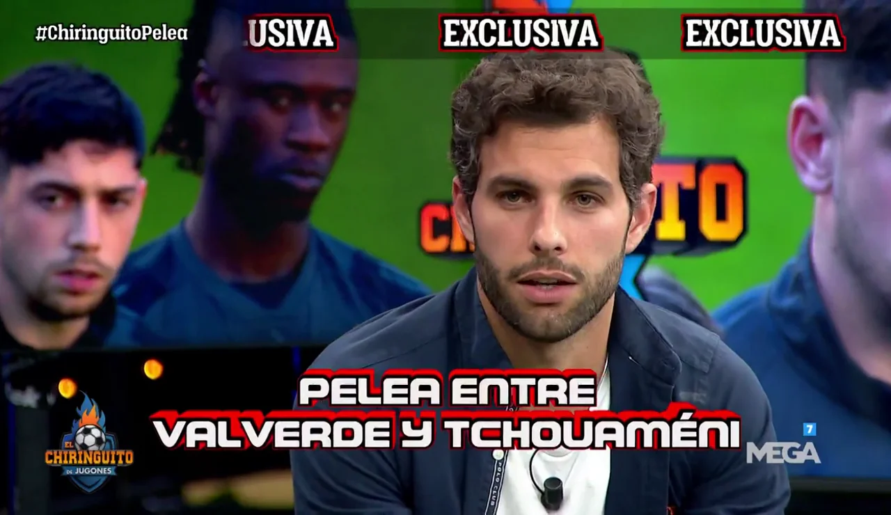 "A Valverde le han puesto tres puntos de sutura"