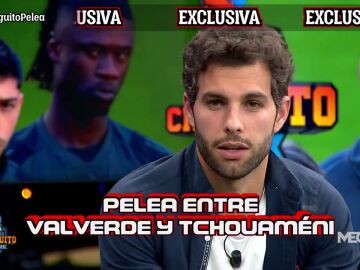 "A Valverde le han puesto tres puntos de sutura"
