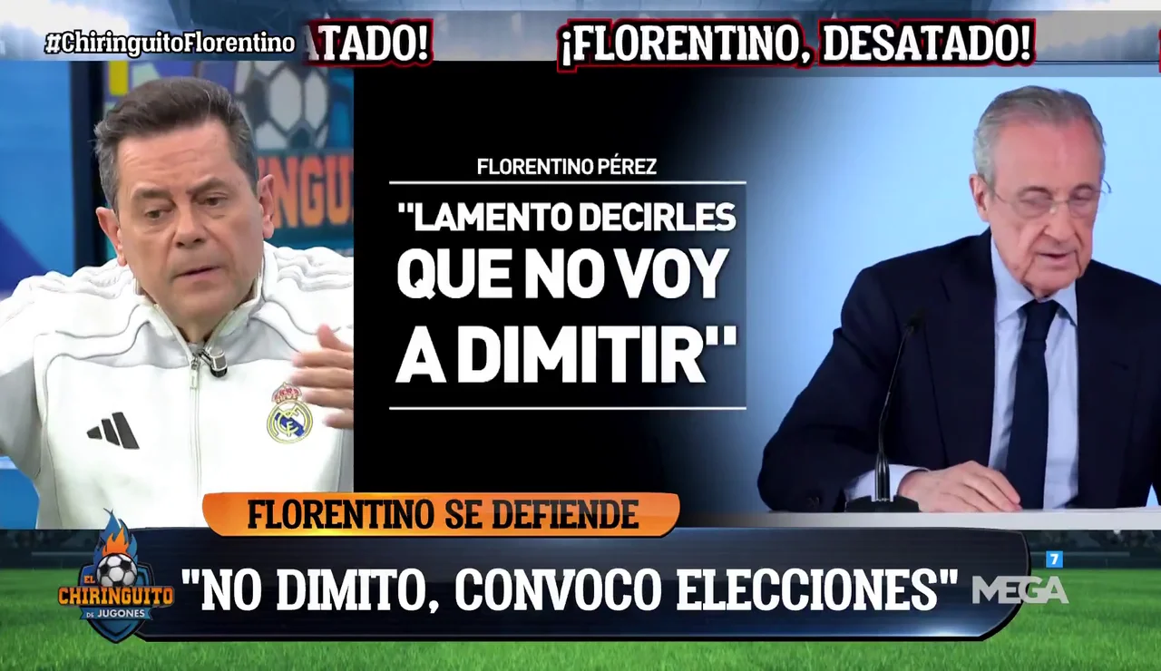 Roncero: "Florentino ha tenido un acto de valentía"