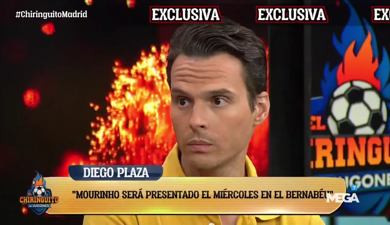 Diego Plaza: "La presentación de Mourinho será..."