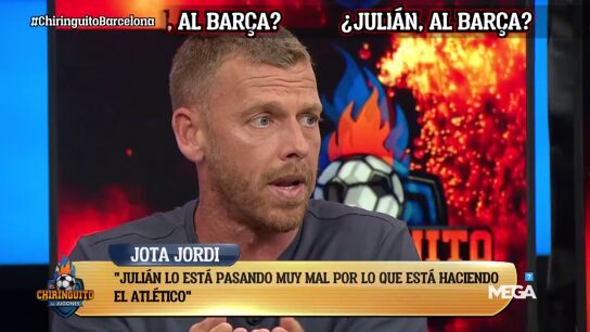 Jota Jordi: "Ha habido reuniones con el Atleti hace tres d&iacute;as"