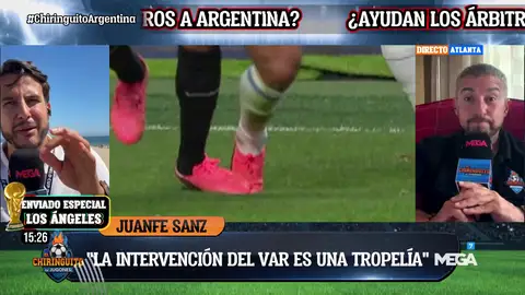 "Hay familiares de jugadores de España muy indignados con el arbitraje a Argentina" "Hay familiares de jugadores de España muy indignados con el arbitraje a Argentina"