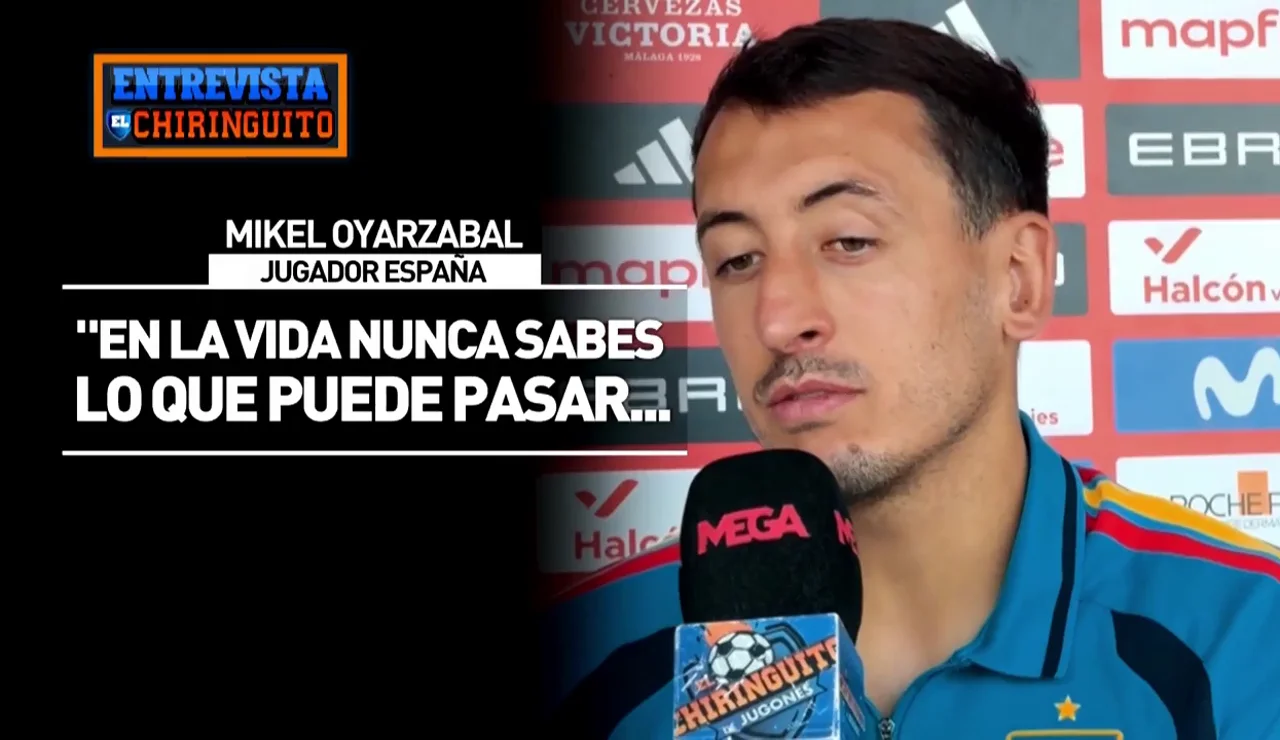 Oyarzabal habla del Barça con Juanfe Sanz