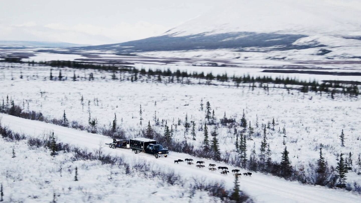 Jessie Holmes, contrarreloj para llegar a su nuevo campamento antes de que el hielo cierre las carreteras