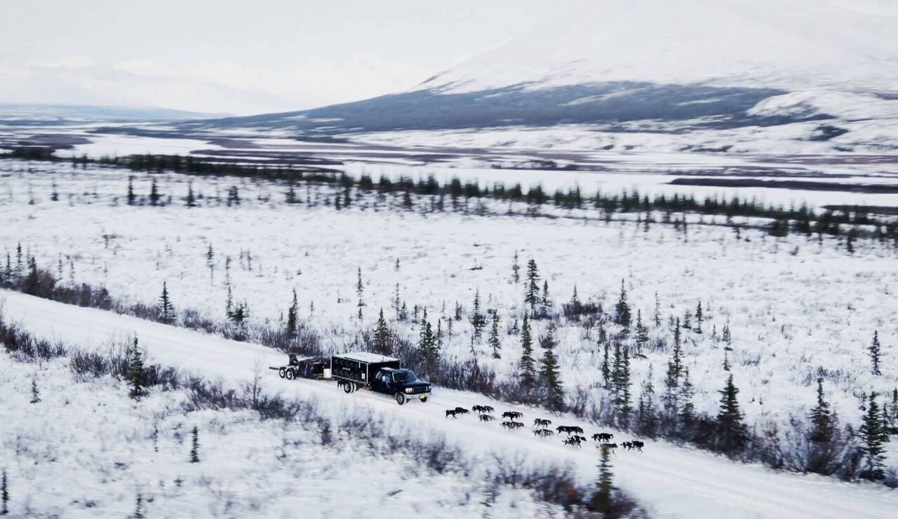 Jessie Holmes, contrarreloj para llegar a su nuevo campamento antes de que el hielo cierre las carreteras
