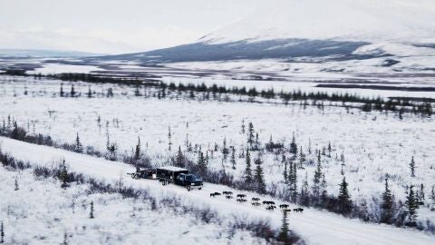 Jessie Holmes, contrarreloj para llegar a su nuevo campamento antes de que el hielo cierre las carreteras